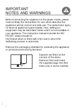 Предварительный просмотр 4 страницы Chambers CRBR2412RR Detailed Instructions For Use