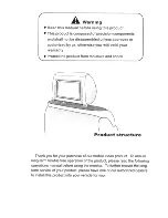 Preview for 2 page of CHAMELEON RSD-905 Operation Manual