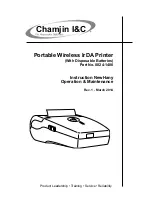 Chamjin I&C 0024-1400 Operation & Maintenance Manual предпросмотр