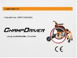 Preview for 1 page of CHAMP MOBILITY ChampDriver User Manual