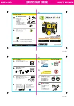 Предварительный просмотр 3 страницы Champion Global Power Equipment 201076 Quick Start Manual