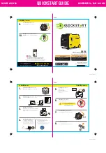 Preview for 1 page of Champion Global Power Equipment 201154 Quick Start Manual