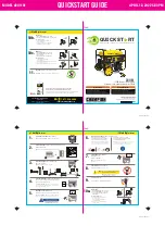 Предварительный просмотр 2 страницы Champion Global Power Equipment 201181 Quick Start Manual