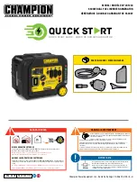 Preview for 1 page of Champion Global Power Equipment 201243 Quick Start Manual