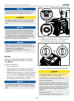 Preview for 17 page of Champion Global Power Equipment 500520-N Operator'S Manual