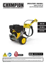 Preview for 1 page of Champion Power Equipment 100386-EU Operator'S Manual