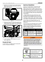 Preview for 21 page of Champion Power Equipment 100679 Operator'S Manual