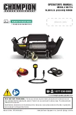 Champion Power Equipment 100776 Operator'S Manual preview