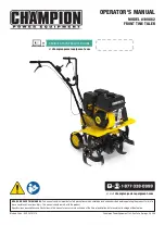 Preview for 1 page of Champion Power Equipment 100862 Operator'S Manual