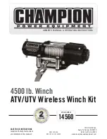 Preview for 1 page of Champion Power Equipment 14560 Owner'S Manual & Operating Instructions