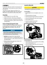 Предварительный просмотр 15 страницы Champion Power Equipment 200911 Operator'S Manual