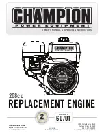 Champion Power Equipment 60701 Owner'S Manual & Operating Instructions preview