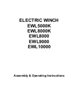 Предварительный просмотр 1 страницы Champion Power Equipment EWL10000 Assembly & Operating Instructions