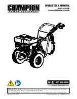 Предварительный просмотр 1 страницы Champion 100386 Operator'S Manual