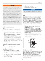 Preview for 21 page of Champion 100520 Operator'S Manual