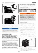 Preview for 23 page of Champion 100520 Operator'S Manual