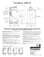 Preview for 2 page of Champion 1536-N Specifications