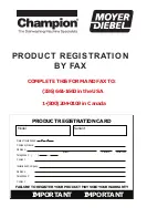 Предварительный просмотр 4 страницы Champion 2000 Series Installation & Operation Manual