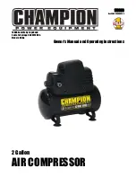 Предварительный просмотр 1 страницы Champion 30000 Owner'S And Operator'S Manual