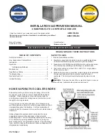 Preview for 1 page of Champion 4000 CRLD4 Installation & Operation Manual