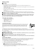 Предварительный просмотр 2 страницы Champion 4000 CRLD4 Installation & Operation Manual