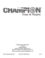 Preview for 16 page of Champion 40240 Owner'S Instruction Manual