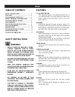 Preview for 2 page of Champion 40906 Owner'S/Operator'S Manual