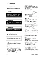 Preview for 16 page of Champion 64022 Owner'S Manual And Operating Instructions