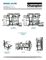 Preview for 3 page of Champion 66 PW Specifications