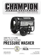 Champion 76526 Owner'S Manual & Operating Instructions preview