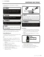 Предварительный просмотр 21 страницы Champion 91050 Owner'S Manual And Operating Instructions