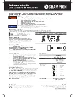 Предварительный просмотр 1 страницы Champion 94532CH User Manual