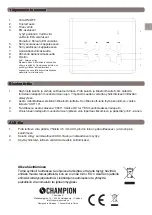 Preview for 11 page of Champion AST110 User Manual