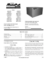 Preview for 1 page of Champion AU2C711 Owner'S Manual