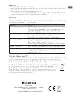 Preview for 11 page of Champion AWF310 User Manual