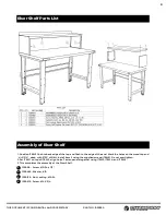 Предварительный просмотр 9 страницы Champion Basic Workbench Assembly Instructions Manual