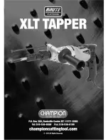 Предварительный просмотр 12 страницы Champion Brute Platinum XLT Tapper Operator'S Manual