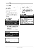 Preview for 8 page of Champion C46565 User Manual