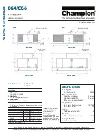 Preview for 2 page of Champion CG Specifications