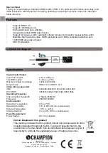 Preview for 2 page of Champion CH2010 User Manual