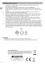 Предварительный просмотр 16 страницы Champion CHBL210 User Manual