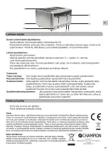 Предварительный просмотр 11 страницы Champion CHBR420 User Manual