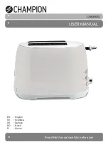 Preview for 1 page of Champion CHBR610 User Manual