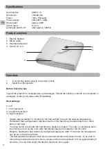 Preview for 4 page of Champion CHBV110 User Manual