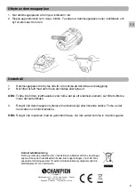 Предварительный просмотр 9 страницы Champion CHDS150 User Manual