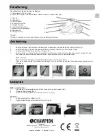 Предварительный просмотр 5 страницы Champion CHDS310 User Manual