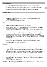 Preview for 3 page of Champion CHFR030 User Manual