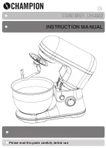 Предварительный просмотр 1 страницы Champion CHKA100 Instruction Manual