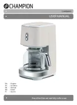 Предварительный просмотр 1 страницы Champion CHKB610 User Manual