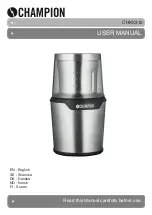 Предварительный просмотр 1 страницы Champion CHKK310 User Manual